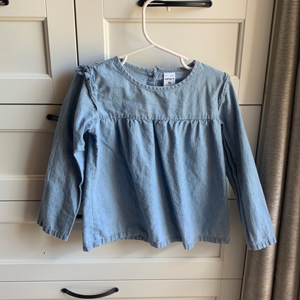 Denim top